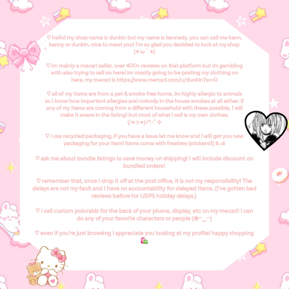 welcome to my shop! ＼(*^▽^*)/